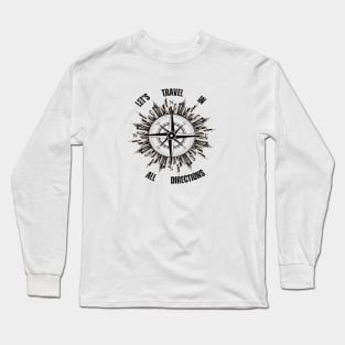 Compass traveller Long Sleeve T-Shirt